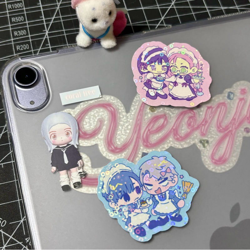 

⋆.˚ BUBBLE STICKER ALNST MAID SERIES