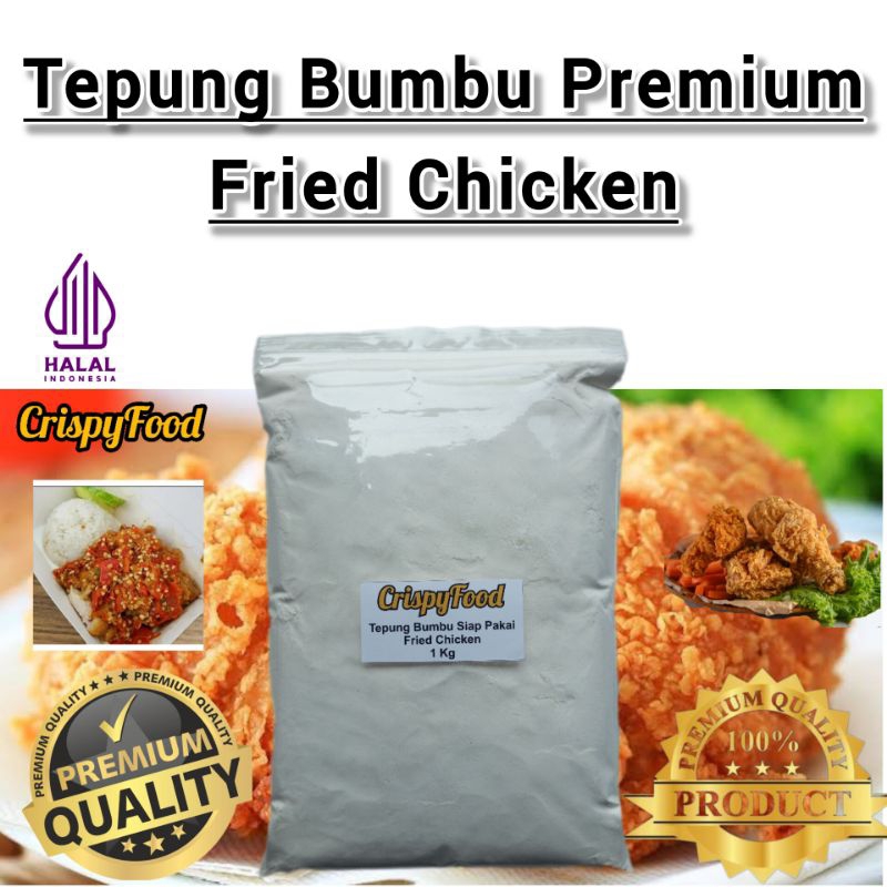 

Tepung Fried Chicken Siap Pakai