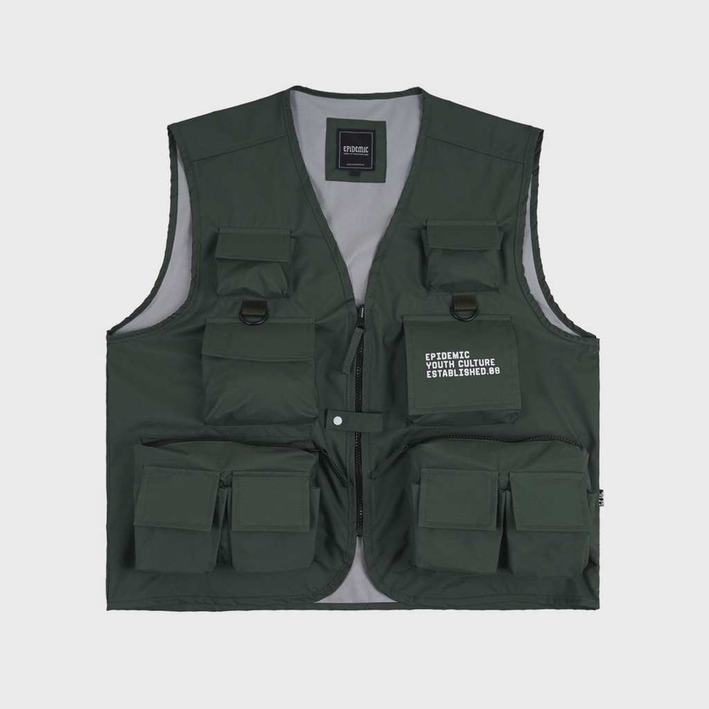 Epidemic Tactical Vest | Rompi Pine Green Peacock