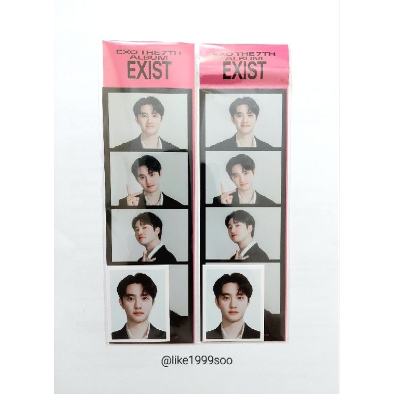 EXO Cream Soda Pop Up 4 CUT Photo Set (D.O. Kyungsoo)