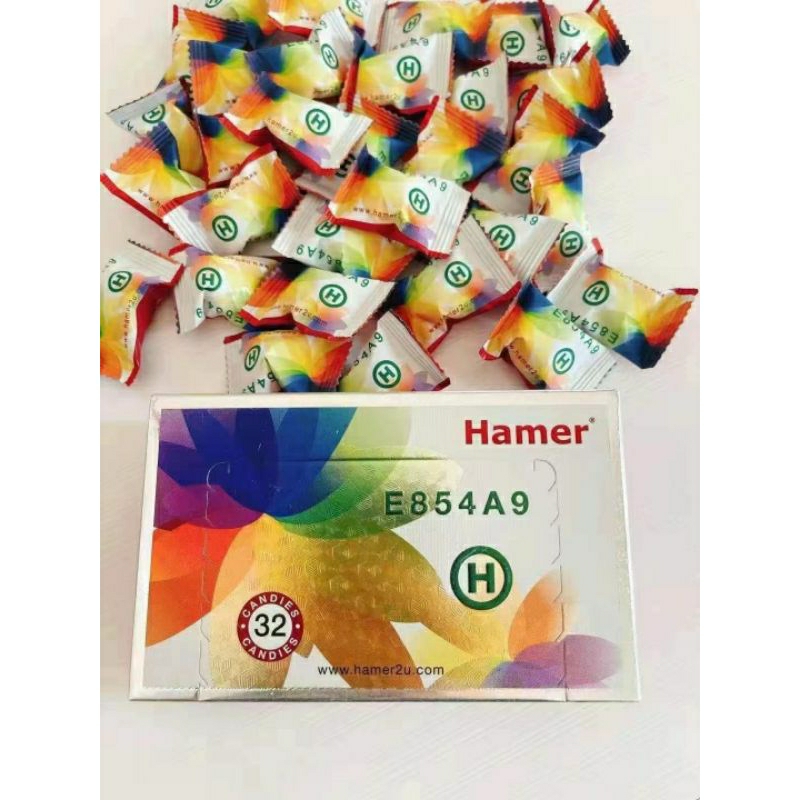 Permen Rainbow 1 Box Isi 32 Candy Asli Original Stamina Pria Kuat Tahan Lama