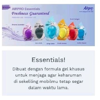 Airpro Pengharum Mobil Essentials premium