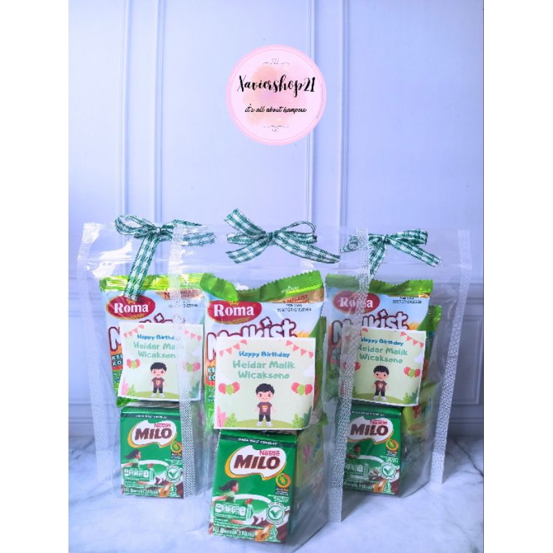 

READY! Hampers Snack Mini Tema Hijau