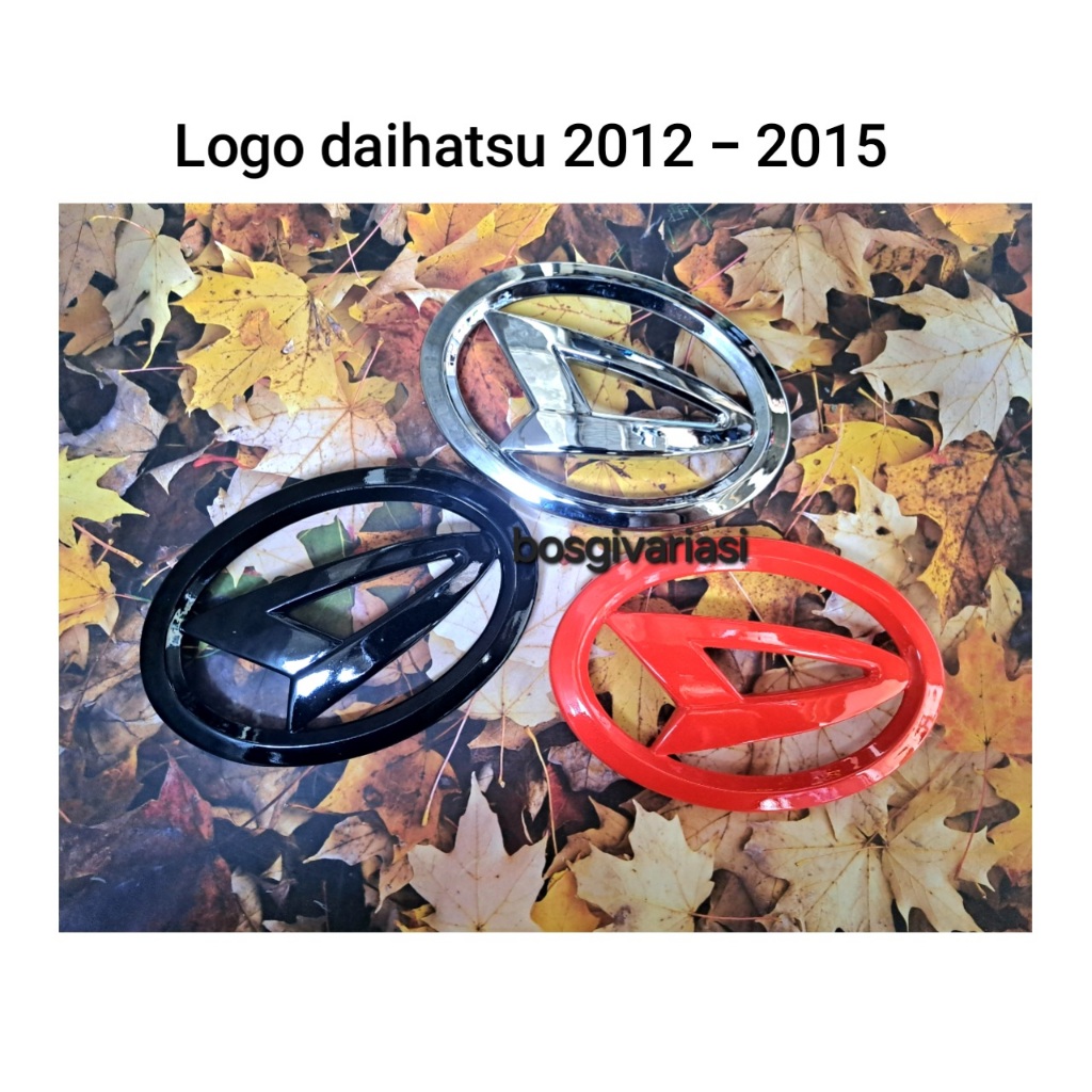 Emblem logo daihatsu xenia 2012-2015 / Logo depan xenia / logo daihatsu xenia 2013 / logo gril xenia