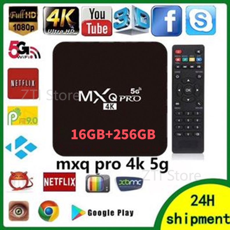 KODE W9S5 mxq pro 4k 5g 16G256G smart box android 11 set up box tv digital stb android tv box tv tab