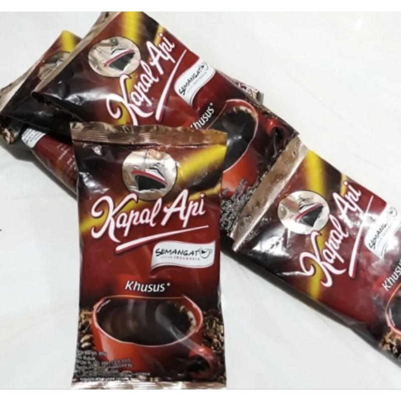 

Kopi Kapal Api khusus 60 gram sachet ecer