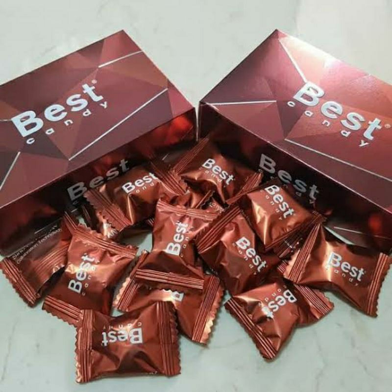 Permen Best 1 Box Isi 15 Candy Asli Original Stamina Pria Kuat Tahan Lama