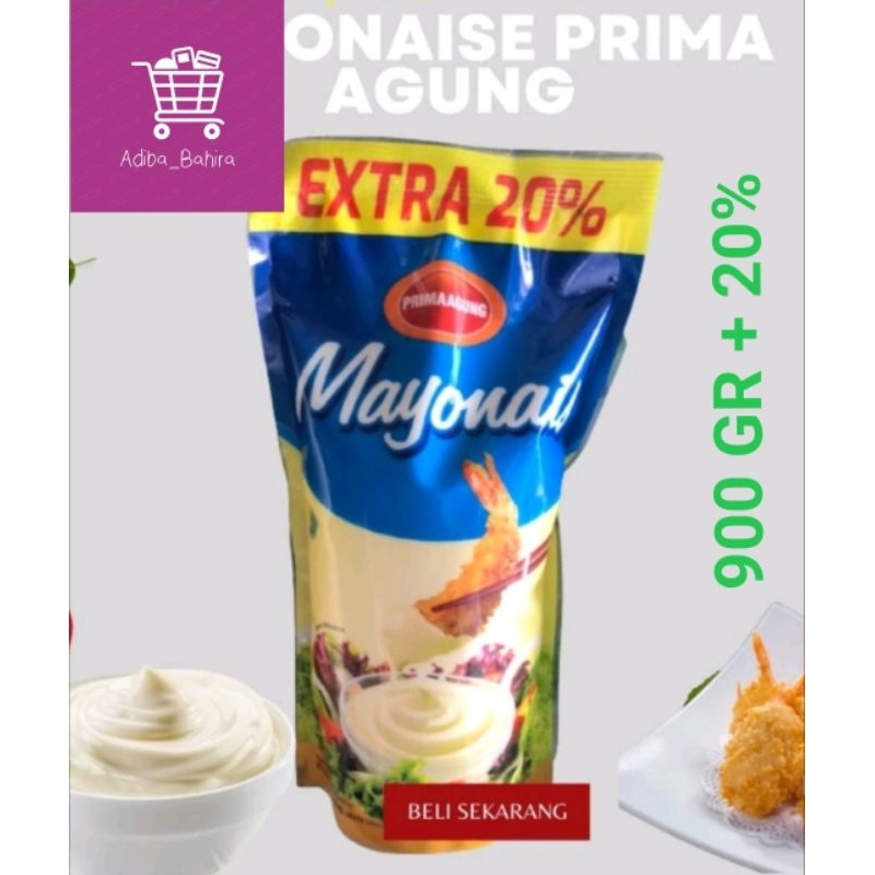 

MAYONAISE PRIMA AGUNG 900 GR EXTRA 20 %