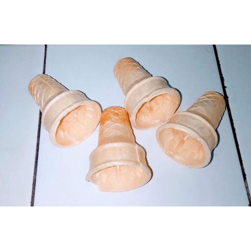 

Cone Ice Cream Kerupuk Cone Es Krim MCD Isi 10 Pcs