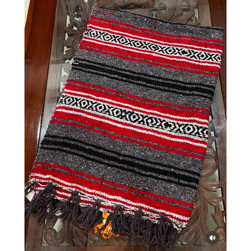 Traditional Mexican Blanket HandWoven 🇲🇽