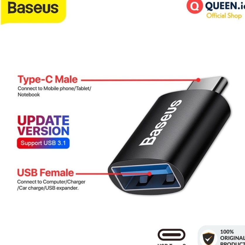 Adaptor Converter OTG USB To TYPE C  OTG USB A To USB TYPE C