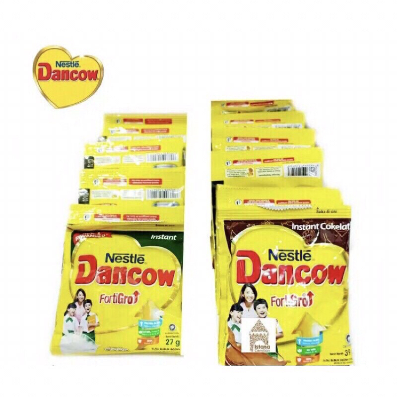 

Dancow Sachet Susu Putih Instant Bubuk 27gr