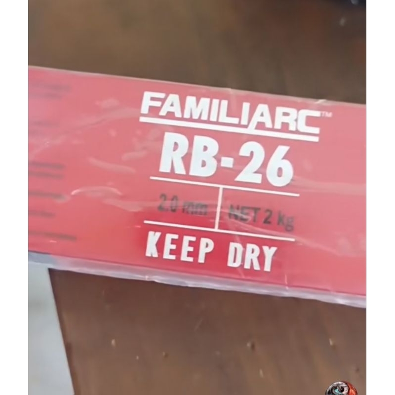 Kawat las RB 26 2.0 mm 1/2 kg