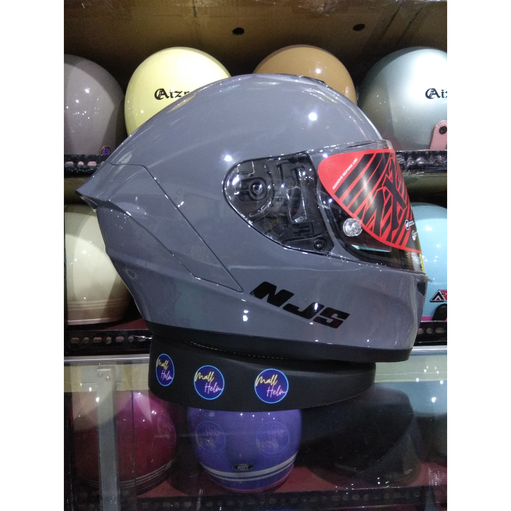 HELM NJS ZX1 SOLID FULLFACE