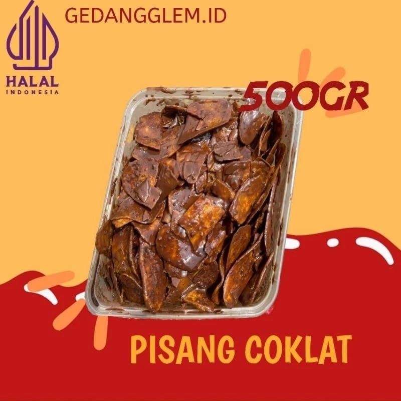 

500GR KERIPIK PISANG COKLAT LUMER