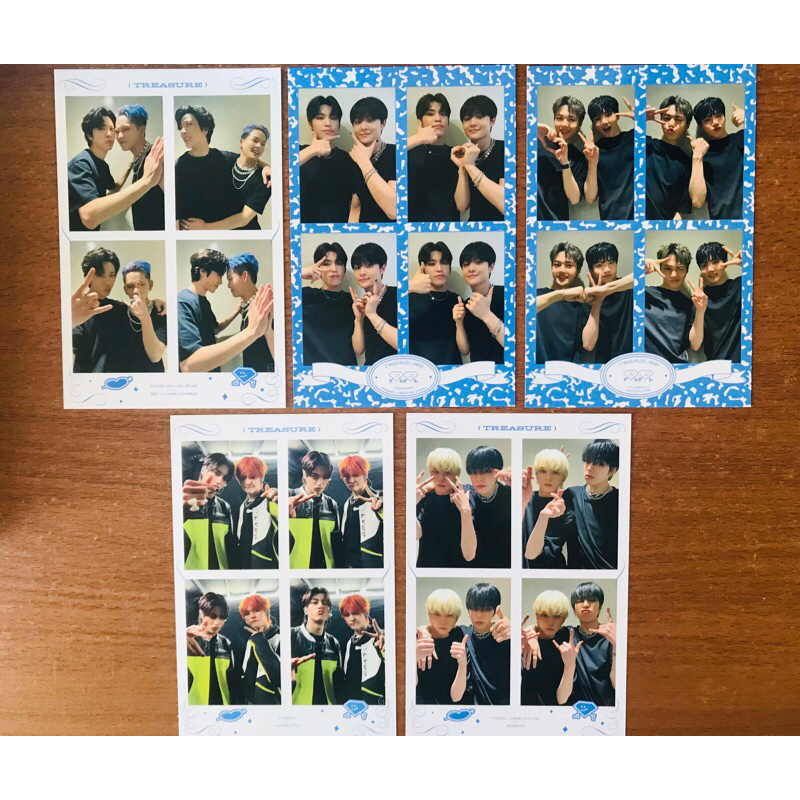 photostrip treasure hello merch concert