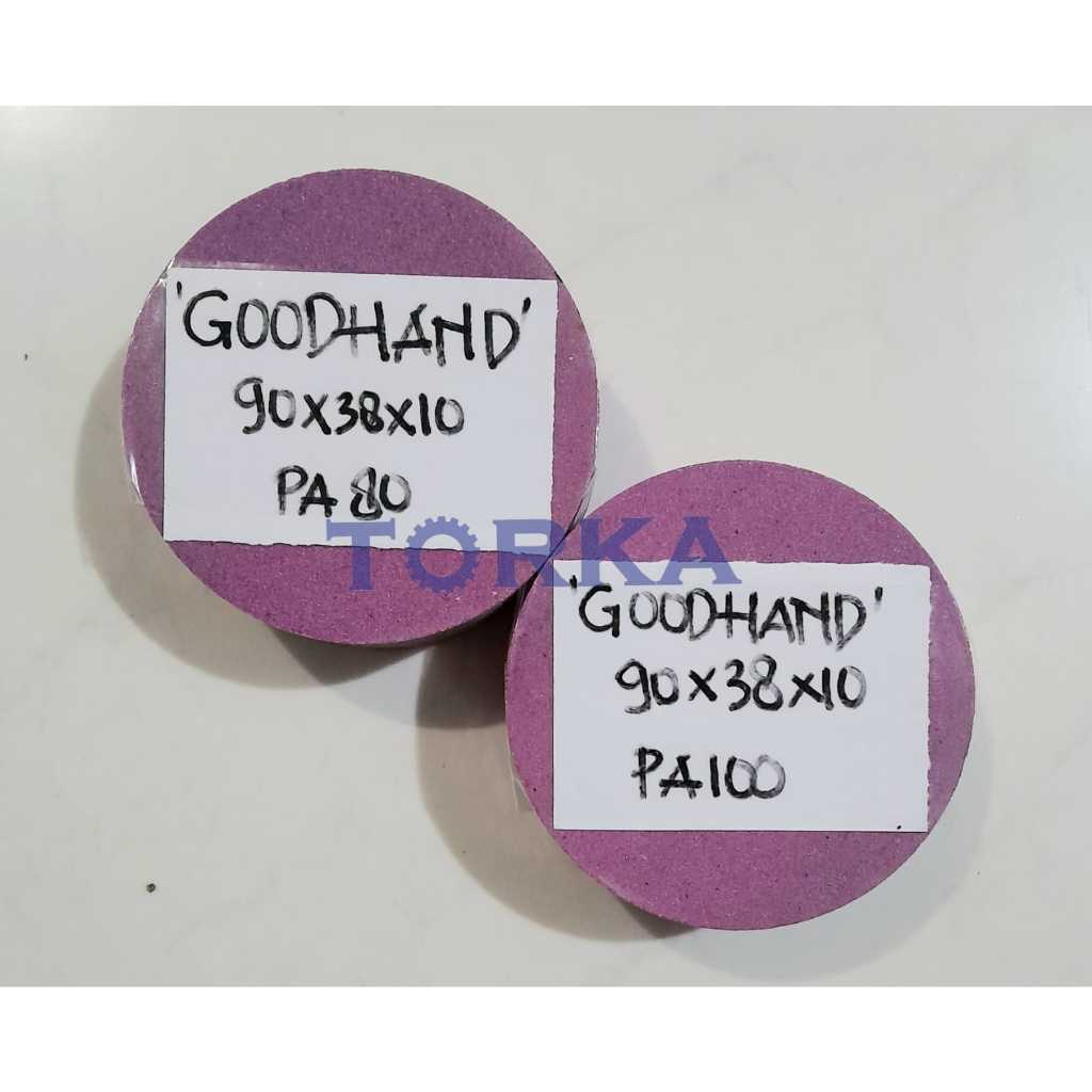 Batu Asah Samping Batu Gerinda Mangkok GOODHAND Tipis Kasar Halus