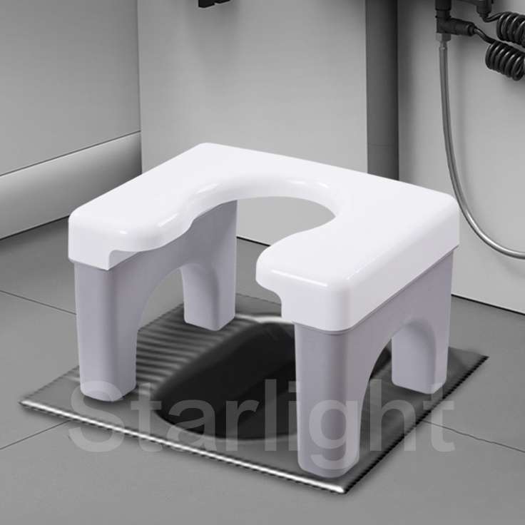 Produk Starlight Kursi Toilet Jongkok Bahan Plastik Tebal Anti Slip Kursi Kloset Jongkok Kursi Toile