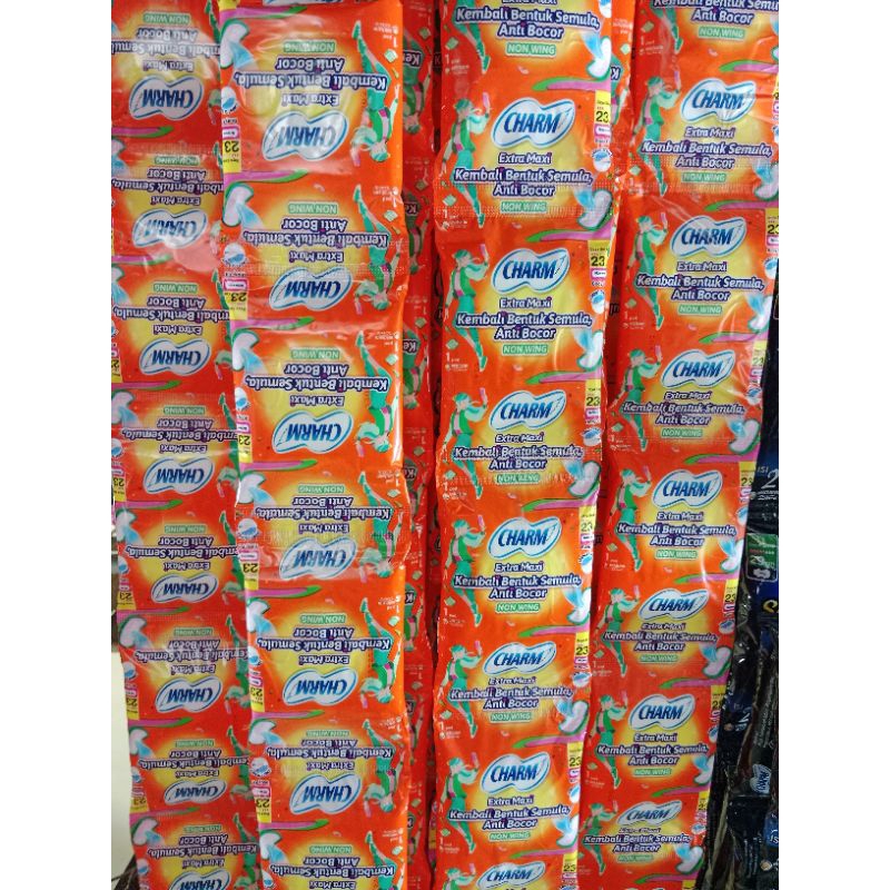 Charm Renceng Isi 10 sachet - pembalut Wanita