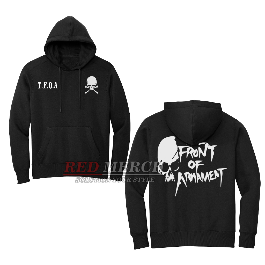 jaket sweater hoodie tfoa the front of armament