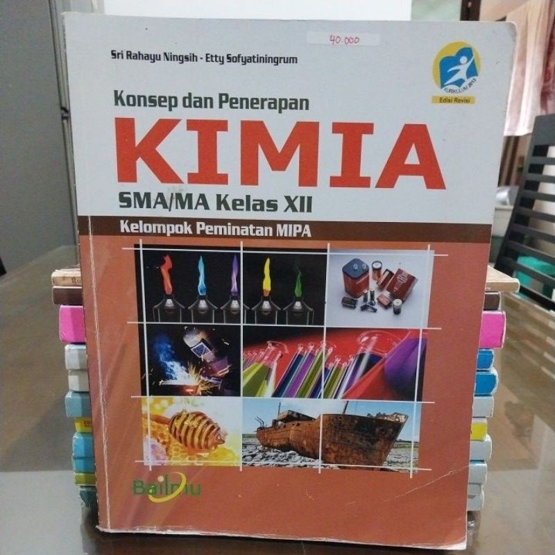 BUKU KIMIA SMA KELAS XII - BAILMU