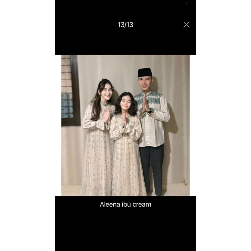 javina dress Aleena (momy)