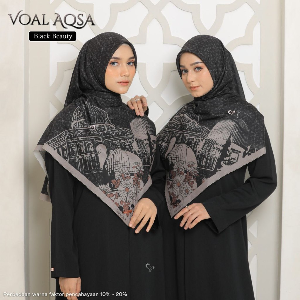 Voal Aqsa series by salvina hijab