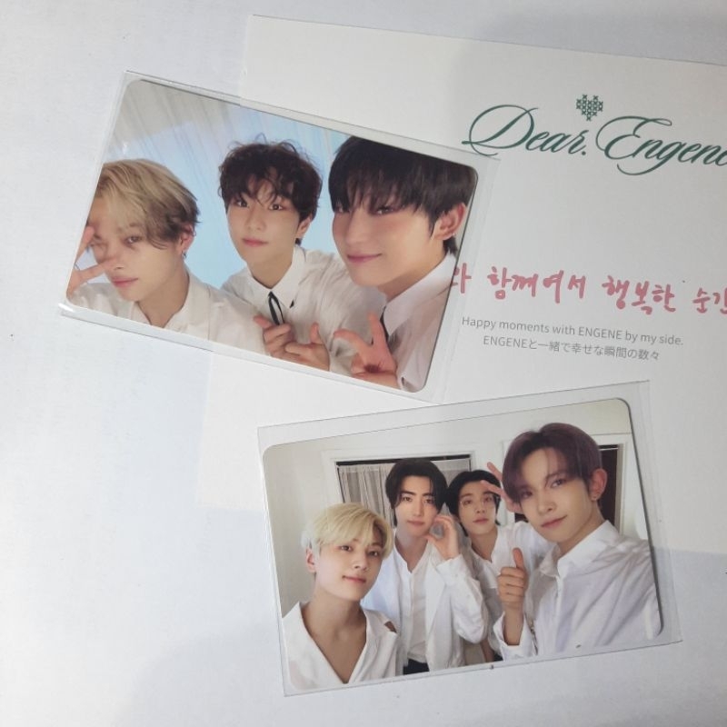 PC Enhypen SG24 PC Group hyungline, maknae line [2 pc] Photocard Official Season's Greeting 2024