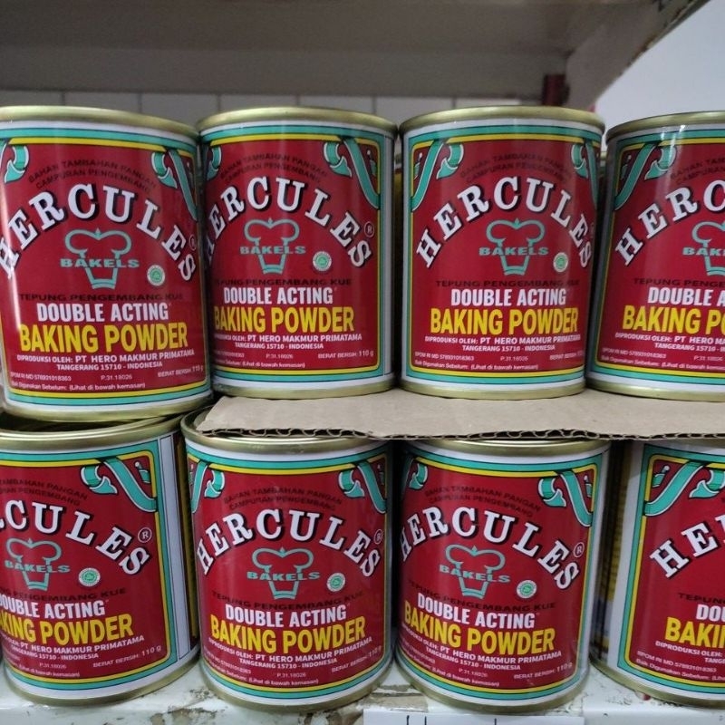 

HERCULES BAKING POWDER/HERCULES BP DOBEL ACT/BP DOBEL ACTING 110 GR