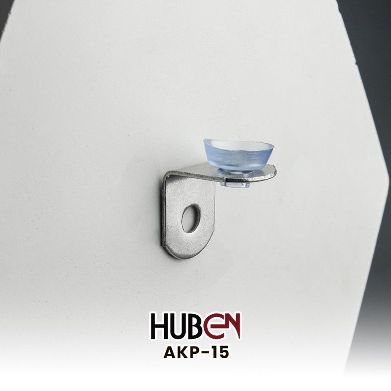 (10 Pcs) Ambalan Cop Kaca Sekrup AKP 15 Ambalan Siku L l Tatakan Kaca L l Ambalan Plat