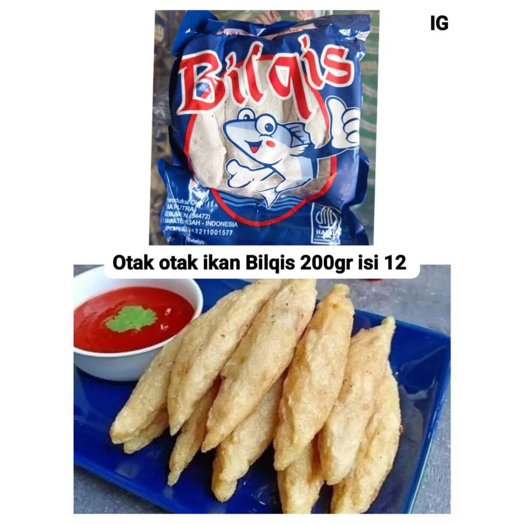 

Otak otak Ikan Bilqis 200gr isi 12, Ready Stock Delivery Sameday Jogja