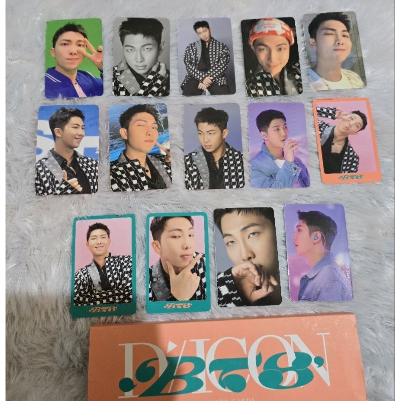 BTS RM NAMJOON DICON 102 FULL SET 14 PC + BONUS CASE