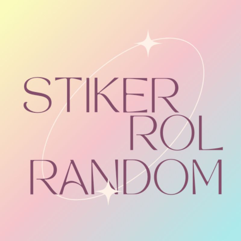 

stiker roll random