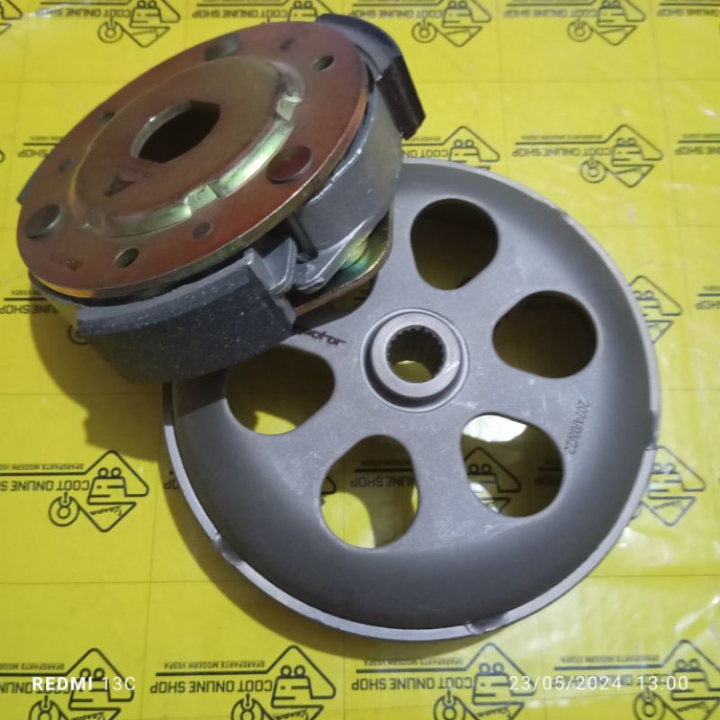 Kampas Kopling Dan Mangkok Kopling Vespa Matic Lx S 2v Danmotor