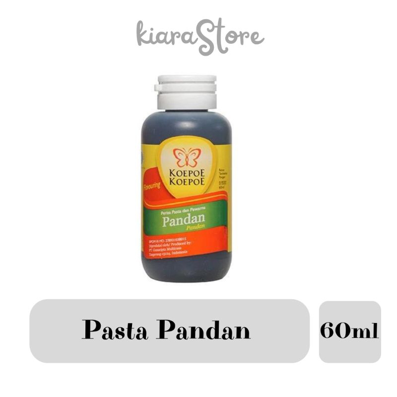 

Pasta pandan koepoe koepoe 60ml