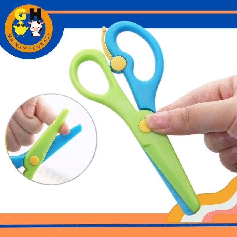 

Gunting Mini Kecil Anak Scissor Gunting Kertas Tempel Prakarya