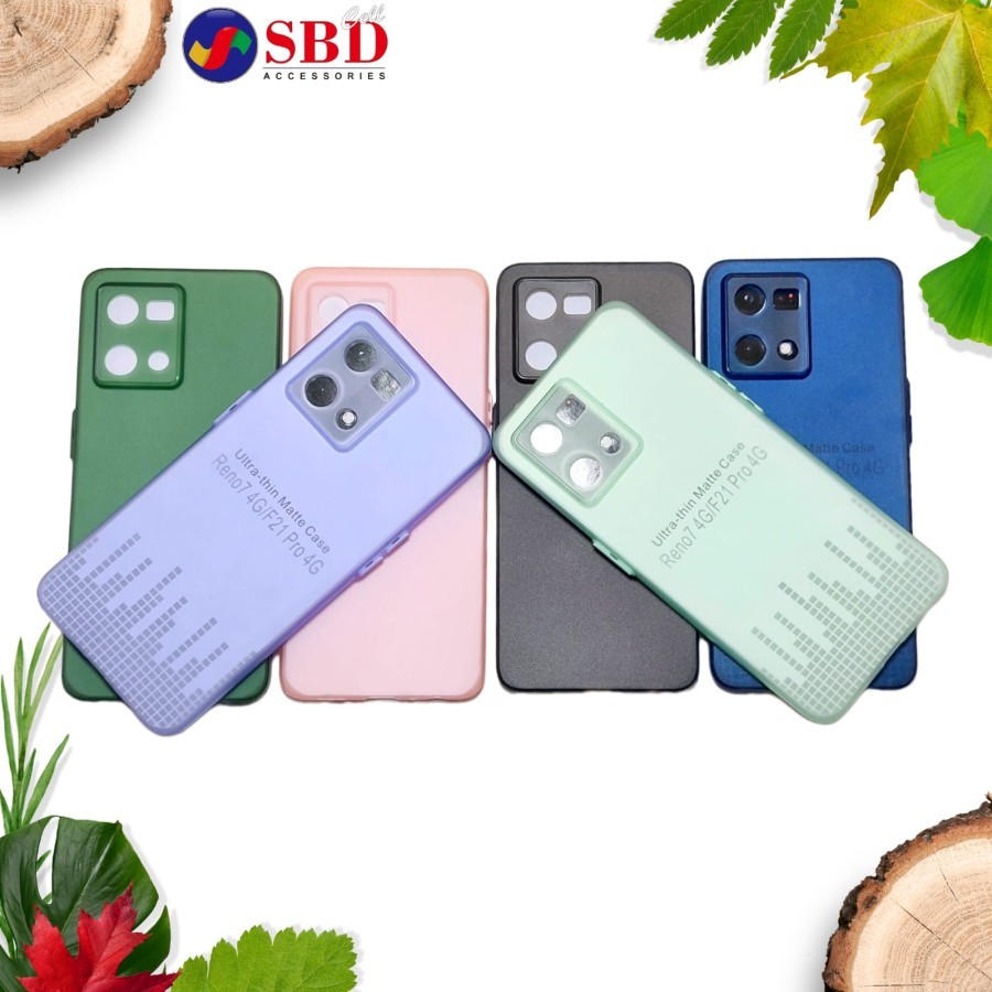 SoftCase Ultra Thin Untuk Oppo Reno8 4G Reno 8 4G Softcase Ultra-thin Matte Slim Case Casing Warna S