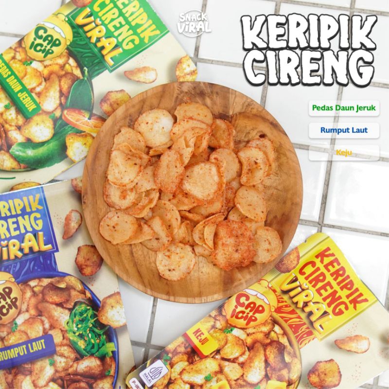 

Keripik Cireng Renyah Gurih 50gr