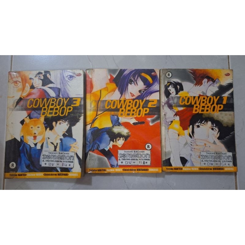 Komik Cowboy Bebop (1-3) - Yutaka NANTEN