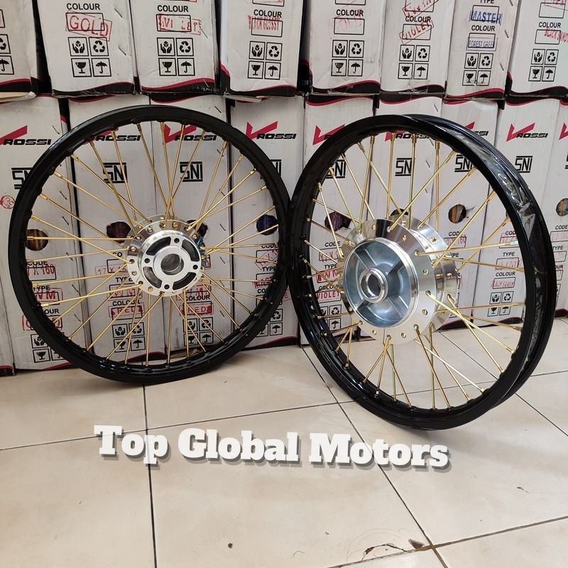 VELG ROSSI KHARISMA REVONEW BLADE SEPASANG ROSSI ORIGINAL RING 17