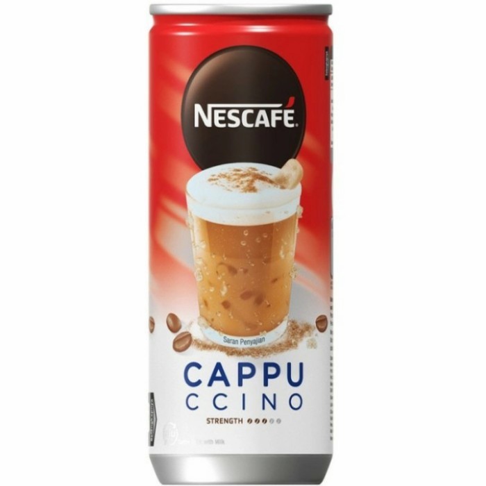 

Nescaffe Coffee Cappucinno 220 ml ( 1 Dus isi 24 kaleng )