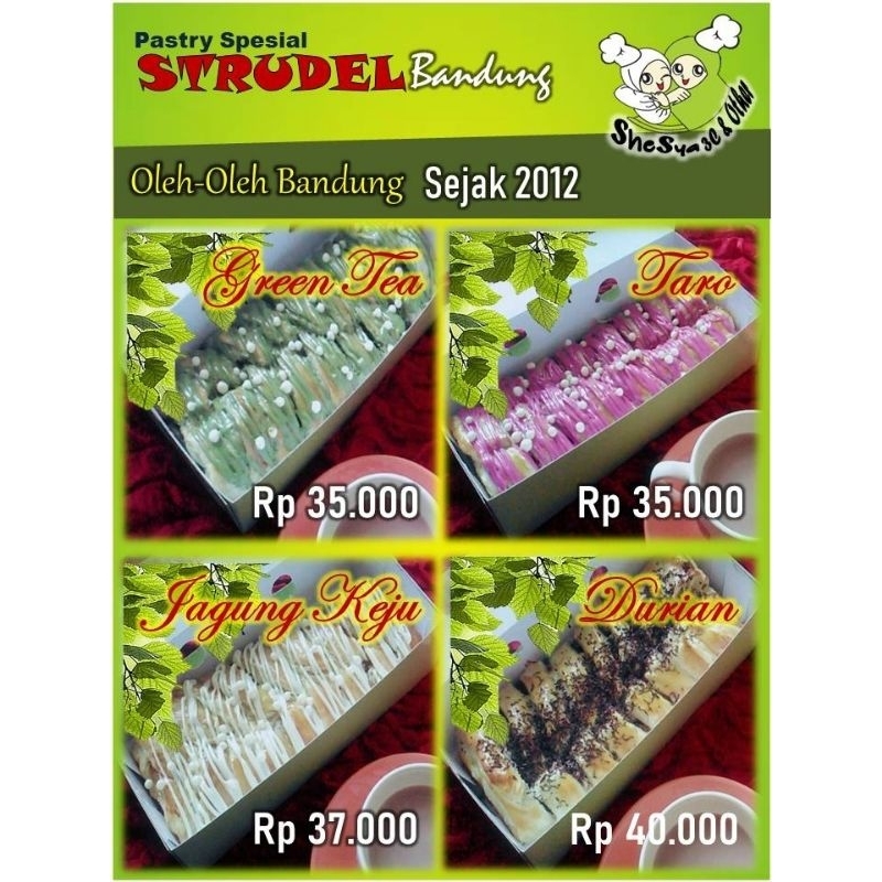 

STRUDEL BANDUNG || Oleh-Oleh Bandung