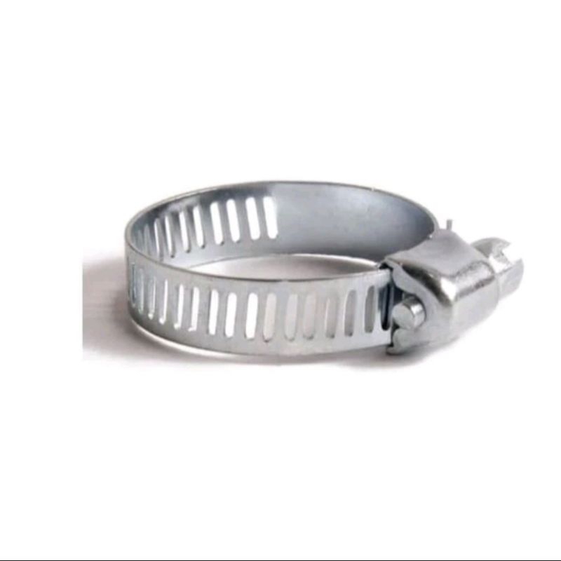 CLAMP PIPA ALUMINIUM ANTENA KLEM SELANG UKURAN (8MM) 3/4" DAN 5/8"