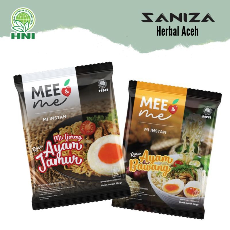 

mee & me mi instan HNI hpai / mie instant sehat non MSG