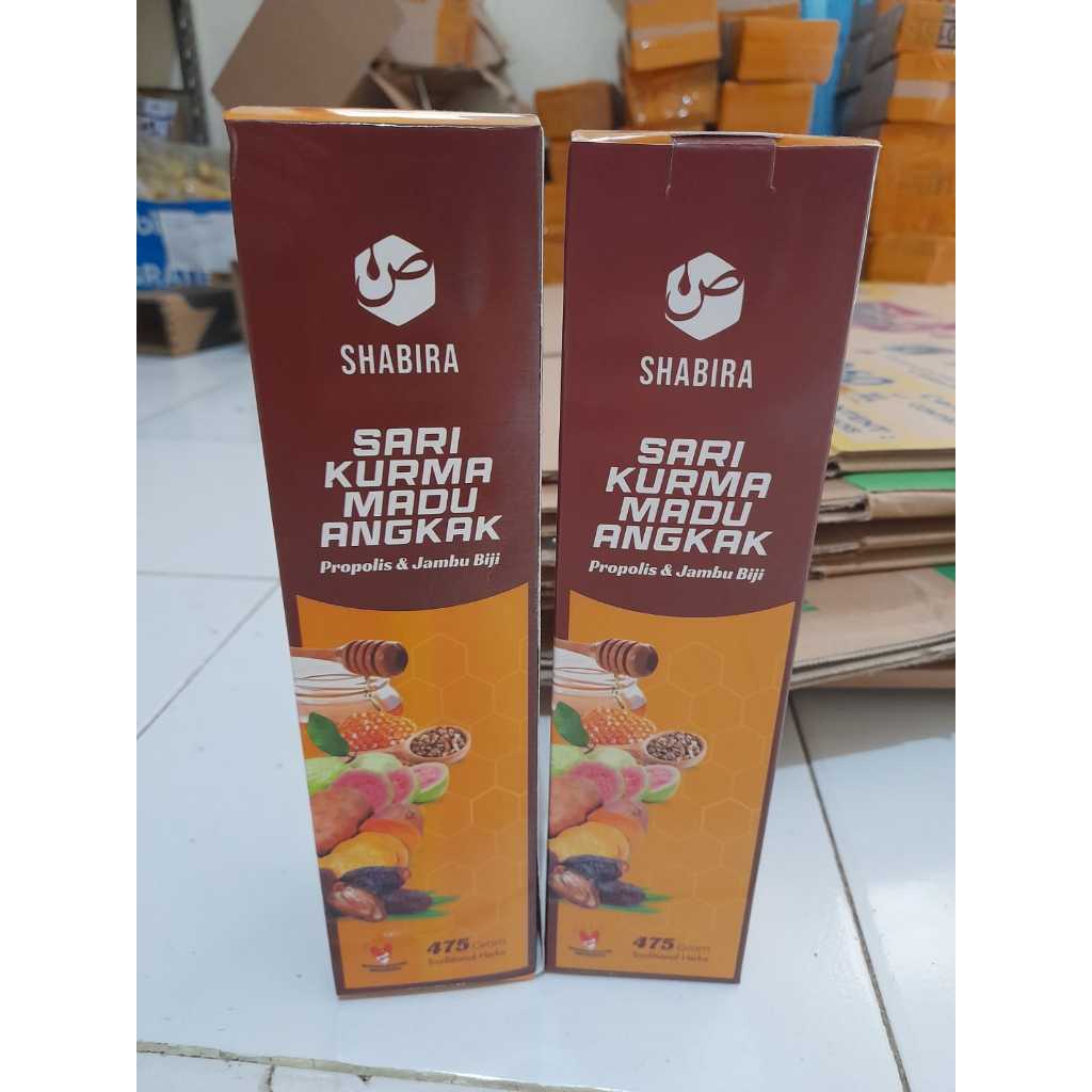 

SARI KURMA MADU ANGKAK PROPOLIS DAN JAMBU BIJI SHABIRA 475GRAM