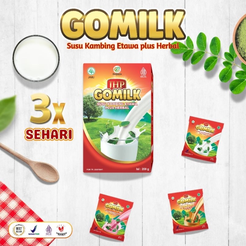 

GOMILK susu kambing etawa plus herbal