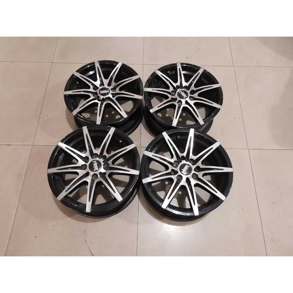 velg hsr kcck ring 15 seken/bekas mobil xenia,avanza,agya,brio,yaris