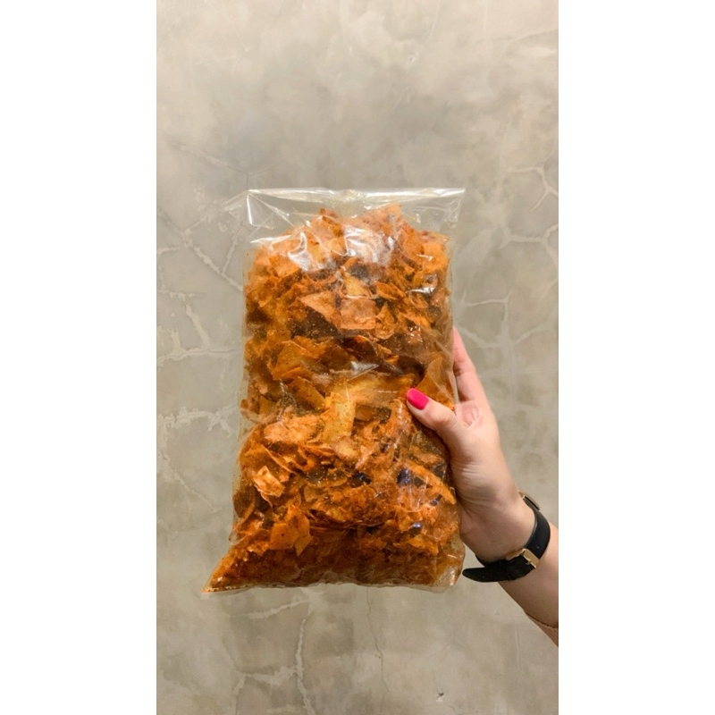 

KERIPIK SINGKONG PEDES ENDULITA 500 GRAM