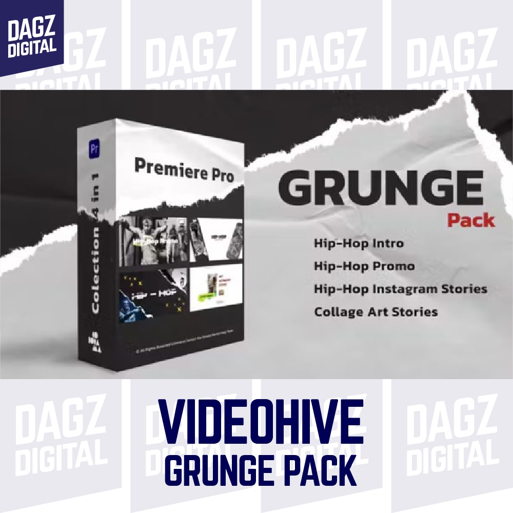 Videohive - video hive Grunge Pack Premiere Pro Template templet after effects effect fx video B54