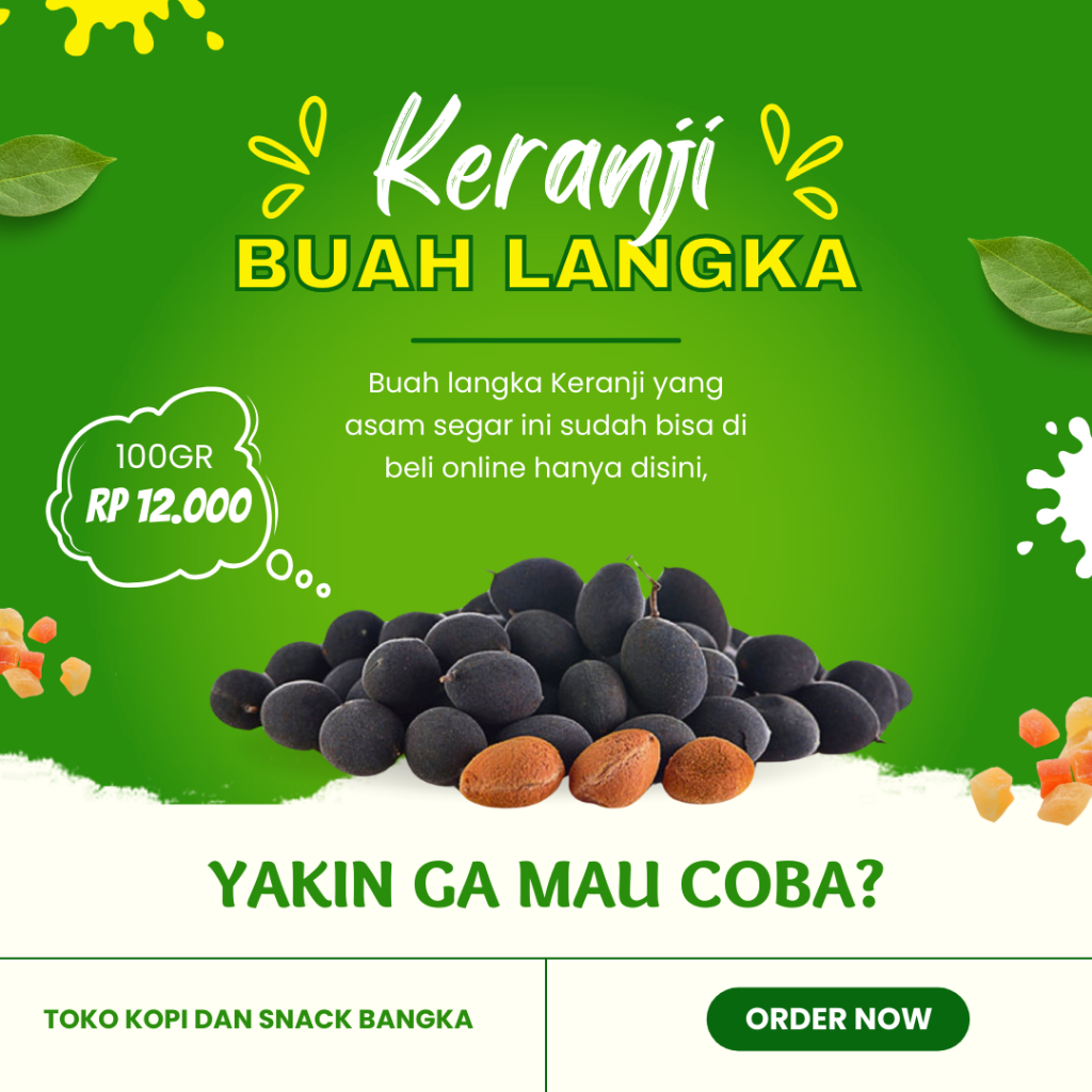 

Buah Kranji Buah Langka